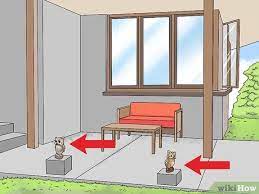 Birds build nests to seek refuge from the danger. Simple Ways To Keep Birds Off Your Porch 9 Steps With Pictures