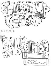 Class Jobs Classroom Doodles Class Jobs Quote Coloring Pages Classroom