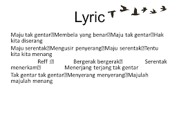 Hingga dalam sebuah pertempuran di daerah senen, tangsi penggorengan jakarta, pahanya tertembak. Maju Tak Gentar Key Signature Amanda Ppt Download