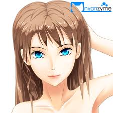 Regardless of how they look, all human eyes are in fact brown at their core, with the reflection of light determining the color we see in them. Blue Eyes Brown Hair Girl Ii By Nyanzyme On Deviantart
