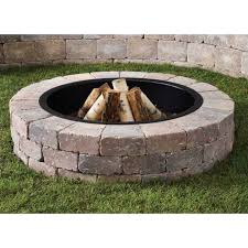 Savesave how to build your own fire pit for later. Belgard Round Fire Pit Weston Stone With Optional Cap