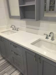 Ideal for those who like to customize, vanity bases allow you to build your own vanity with a top and sink of your choosing for an undeniably orginal look. Custom Vanity Color Dior Grey 2133 40 Benjamin Moore Minimalistisch Badezimmer New York Von Pleasant Kitchens Bath Houzz
