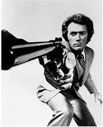 Dirty harry (1971) was directed by don siegel and starred clint eastwood as harry callahan. Amazon Com Clint Eastwood As Dirty Harry With Gun Raised 8 X 10 Inch Photo Entertainment Collectibles