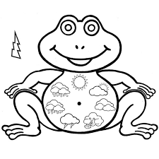 Coloriage Grenouille Maternelle A Imprimer Gratuit Preschool Activity Quiet Book Templates Frog Crafts