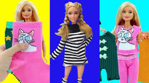 Descubre tu club del estilo. Diy Ropa Para Barbie Con Calcetines Viejos Youtube