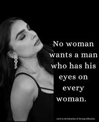 No woman wants a weak-minded man who entertains every little bit of  attention that comes his way. If you're in a relationship, respect it.  Flirting with everybody, entertaining random people, and seeking