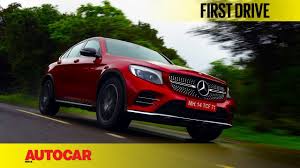 Mercedes Amg Glc 43 Coupe First Drive Autocar India Youtube