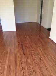 The wood species are so different & how they look with different stains reflects that. Red Oak Wood Floors With Early American Stain Red Oak Hardwood Floors Red Oak Hardwood Red Oak Floors