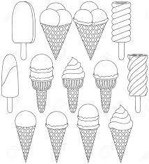 It also can be a great educational tool. Summer Ice Cream Coloring Pages For Kids Drawing With Crayons