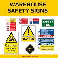 Please note that prices are by default set to ₱0.00. Warehouse Safety Signs Safetysignsph Com Philippines