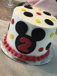 2nd Birthday Mickey Mouse Birthday Cake For 2 Year Old Boy Personal Size Mickey Mouse Cake Mickey Mouse Birthday Party Mickey Mouse Cake Cake