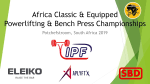 2019 Africa Classic Equipped Powerlifting Bench Press Championships Live