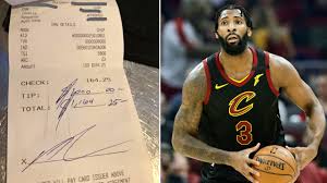 Does andre drummond have tattoos? Nba Star Andre Drummond Gives 1 000 Tip To Delray Beach Waitress