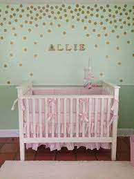 Allie S Birdie Nursery Project Nursery Green Baby Room Yellow Baby Room Pink And Green Nursery