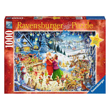 At all jigsaw puzzles, we love jigsaws! Santa S Christmas Party 1000 Piece Jigsaw Puzzle For Adults Every Piece Is Unique Softclick Technology Means Pieces Fit Together Perfectly Limited Edition Christmas Holiday Jigsaw Puzzle Buy Online In Costa