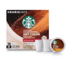 Maybe you would like to learn more about one of these? Starbucks Salted Caramel Cocoa Kcup 16ct Brickseek