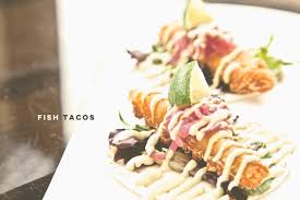 Fish tacos with avocado lime crema. Our Fish Tacos Made With Tender Cod Filets Avocado Ginger Lime Crema Pickled Red Onions Mixed Greens And Fresh Lime Picture Of Grouchy Daddy S Olds Tripadvisor