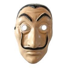 The official money heist mask is finally here! Salvador Dali Money Heist Mask Simply Party Supplies