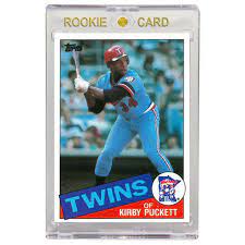 Kirby puckett rookie card value topps. Kirby Puckett Minnesota Twins 1985 Topps 536 Rookie Card