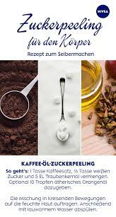 Natürlicher apfelessig wirkt wahre wunder gegen cellulite und schlaffe haut. Zuckerpeeling Selber Machen So Einfach Geht S Nivea Zuckerpeeling Selber Machen Kosmetik Selbst Herstellen
