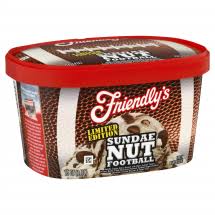 190 calories, 8 g fat (5 g saturated fat), 16 g sugar. C Town Farmer S Market Friendly S Sundae Nut Football Frozen Dairy Dessert 1 5 Qt