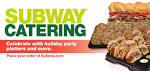 Catering Menu - Party Platters, Giant Subs More SUBWAY