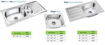 stainless steel ss kitchen sink in