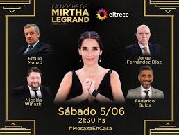 Tv los invitados de mirtha legrand con la conducción de juana viale para este fin de semana una vez más la nieta de la conductora se hace cargo del programa con mesas enfocadas en la temática. Invitados De Lujo Para Este Fin De Semana En La Mesa De Mirtha Legrand Pronto