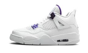 The air jordan 4 originally released in 1989, dropping in four colorways. Air Jordan 4 Retro Gs Metallic Pack Purple 408452 115 2021