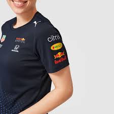 The official fan shop of red bull racing: Womens 2021 Team T Shirt Aston Martin Red Bull Racing Fuel For Fans