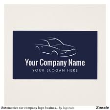 Automotive Car Company Logo Business Card Template Zazzle Com In 2020 Business Card Template Business Card Logo Free Business Card Templates