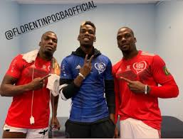 The striker smiles when the scenario is laid out even if, of the three pogba brothers, he will be the one taking centre stage for the next few days. Manchester United Midfielder Paul Pogba Attends Charity Match Manchester Evening News