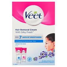 It is also a portable hair removal so you can transport this product from one place to another easily and comfortably. Veet Face Hair Removal Cream Kit Sensitive Skin N Ocado