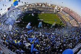 22, 2019 file photo, carlos tevez of boca juniors, waves prior to the copa libertadores semifinal second leg soccer match against river plate, at la bombonera stadium in buenos aires, argentina. Boca Juniors River Plate 05 05 2013