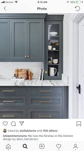 Blue Green Grey Cabinets Kitchen Renovation Kitchen Color Trends Green Kitchen Cabinets