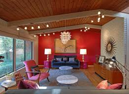 20 Beautiful Living Rooms With Blue Red And White Accents Home Design Lover