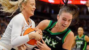 Napheesa Collier scores 42 to tie a WNBA playoff record for points, and the  Lynx swept the Mercury – KGET 17 News