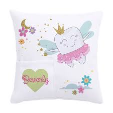 personalized tooth fairy pillow