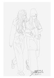 Blackpink logo font name is primetime and blackpink color code is baby pink #f4a7bb (based on blackpink official profile picture on instagram). Chaelisa Anime Poses Sketches Blackpink