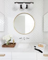 Alluria Bath Bar Round Mirror Bathroom Bathroom Mirror Bathroom Inspiration