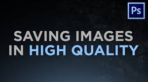 Maybe you would like to learn more about one of these? Saving Images In High Quality Photoshop Tutorial Youtube