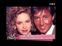 Lo que pasa en la televisión, el teatro, la música y el entretenimiento. La Pelu Andrea Del Boca Recuerda A Sus Galanes Youtube