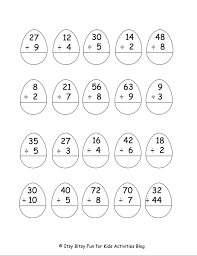 Worksheets for easter 5th grade math teaching. Free Printable Easter Addition Subtraction Multiplication Division Math Worksheets