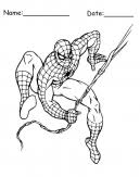 Check spelling or type a new query. Swinging Chibi Spiderman Coloring Sheet