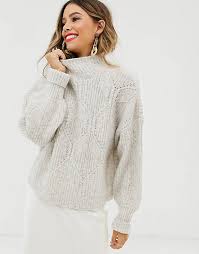 Shop our great selection of women's clothing & save. Other Stories Cable Knit Jumper In Cream Asos