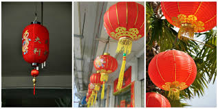 Draw a pattern on brown craft paper. Paper Plate Chinese Lantern Craft For Chinese New Year In The Playroom