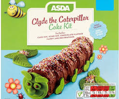 I mean two negatives make a positive right. Asda Is Selling A Make Your Own Clyde The Caterpillar Cake Kit For 3