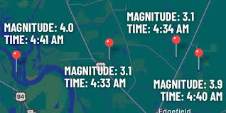 4 earthquakes within 10 minutes reported in northwest Louisiana Monday morning