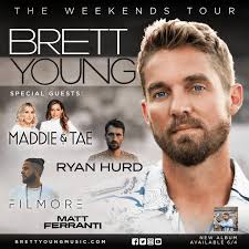 Brett Young Looks Forward To The Weekends On New Tour This Fall