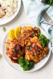 Nov 05, 2020 · the biggest appeal of the air fryer is the promise of healthier fried food, and this cookbook delivers. Air Fryer Chicken Thighs So Crispy And Juicy Kristine S Kitchen